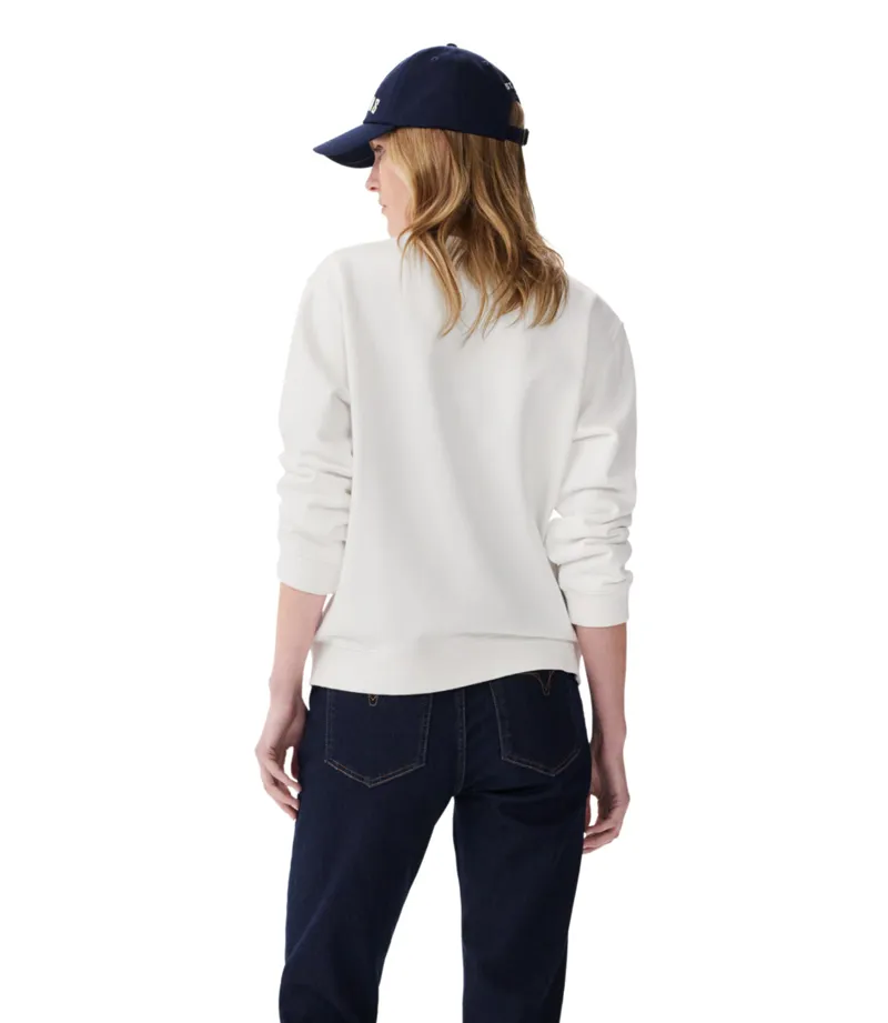 RM Williams Stencil Crew White-4